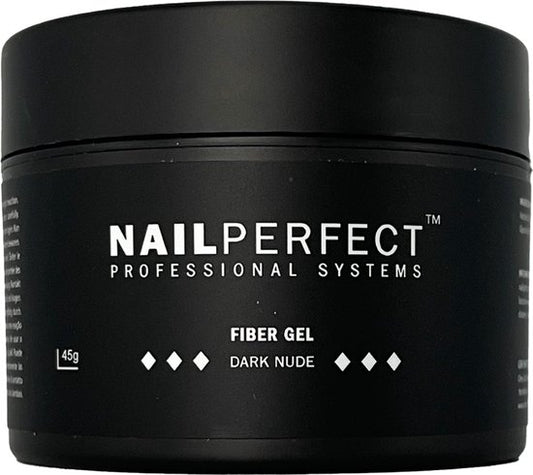 NailPerfect Fiber Gel Dark Nude - 45gr