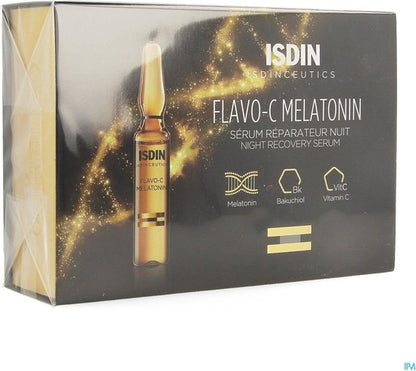Herstellende Nachtserum Melatonin Isdin Isdinceutics C (30 uds) 2 ml