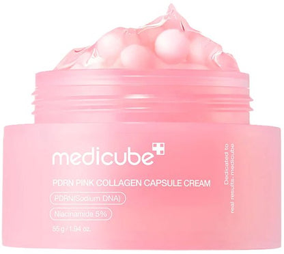 Medicube PDRN Pink Collagen Capsule Cream - Koreaanse skincare voor hydratatie - 55g