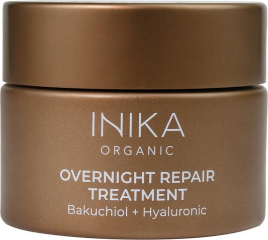 INIKA Organic Overnight Repair Treatment - nachtmasker - nachtcrème