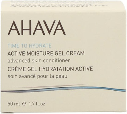 AHAVA Hydraterende Gel Crème - Voedt & Verzacht de Huid | Gladheid & Zachtheid | Hydraterende Gezichtscrème | Gezichtsverzorging voor Dames & Heren | Moisturizer voor een Droge Huid & Gezicht - 50ml
