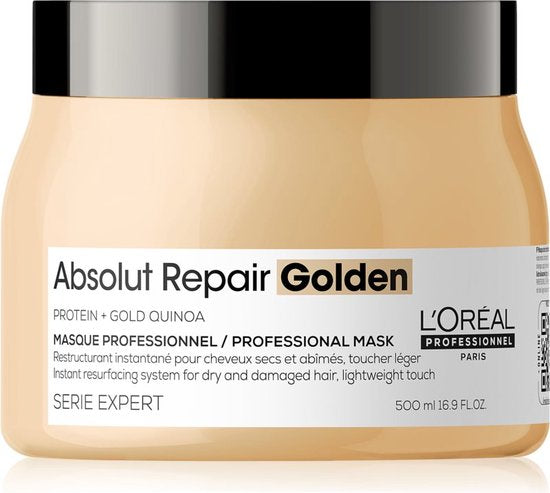 Haarmasker L'Oreal Professionnel Paris Absolut Repair Golden (500 ml)