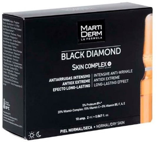 Ampullen Martiderm Black Diamond Anti-Rimpel (10 x 2 ml)