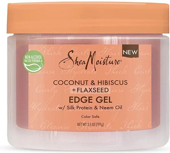 Shea Moisture Coconut & Hibiscus + Flaxseed Edge Gel 3.5oz