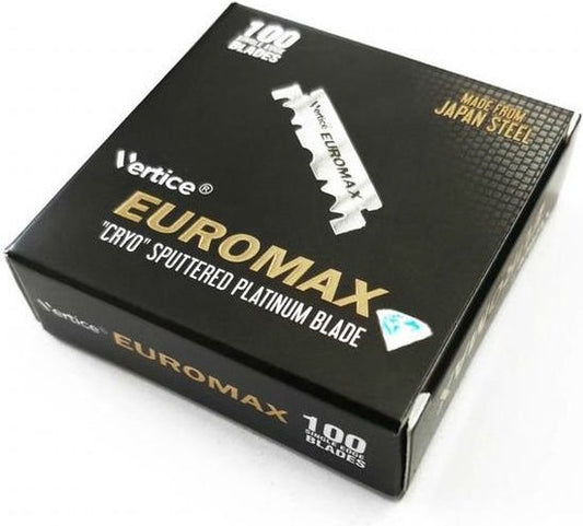 100 Silvermax “Cryo” Sputtered Platinum Scheermesjes