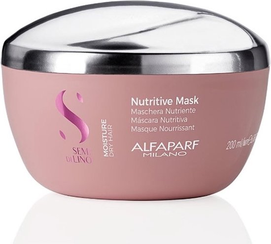 Voedend Haarmasker Alfaparf Milano Semi Di Lino 200 ml