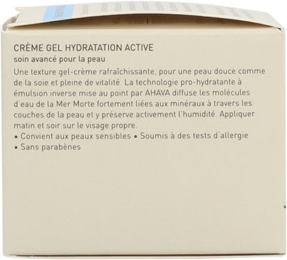 AHAVA Hydraterende Gel Crème - Voedt & Verzacht de Huid | Gladheid & Zachtheid | Hydraterende Gezichtscrème | Gezichtsverzorging voor Dames & Heren | Moisturizer voor een Droge Huid & Gezicht - 50ml