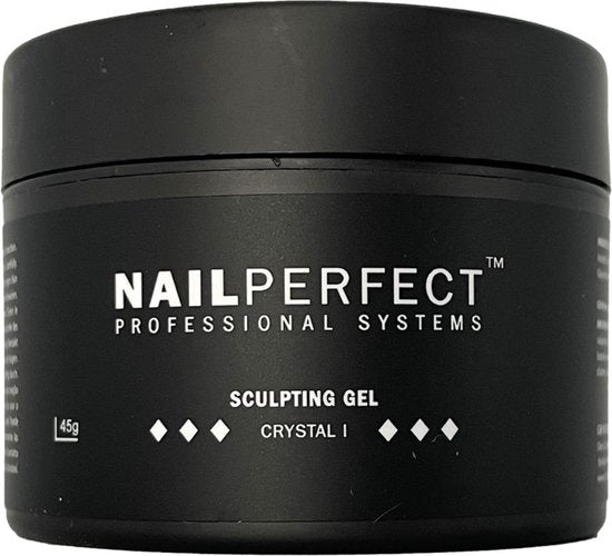 NailPerfect LED/UV Sculpting Gel Crystal I - 45gr