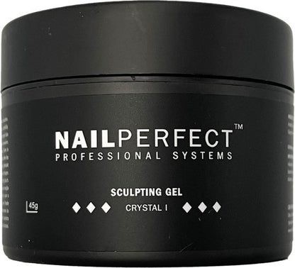 NailPerfect LED/UV Sculpting Gel Crystal I - 45gr