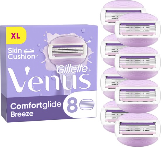 Gillette Venus Scheermesjes Comfortglide Breeze - 8 Navulmesjes