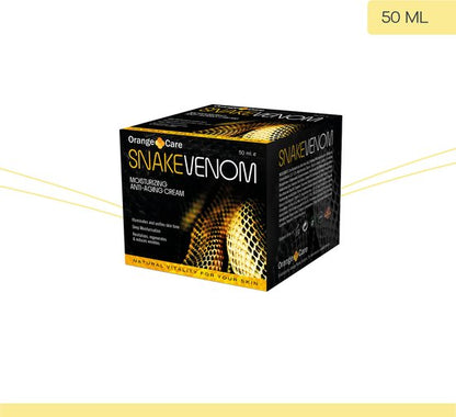 Orange Care Snake Venom Anti-rimpel Gezichtscrème - Dag & nacht crème - Slangen crème gel mannen vrouwen tegen huidveroudering en droge huid - Anti aging Collageen crème met Retinol
