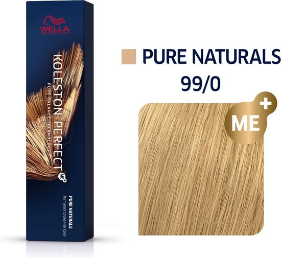 Wella Professionals Koleston Perfect Me+ - Haarverf - 99/0 Pure Naturals - 60ml