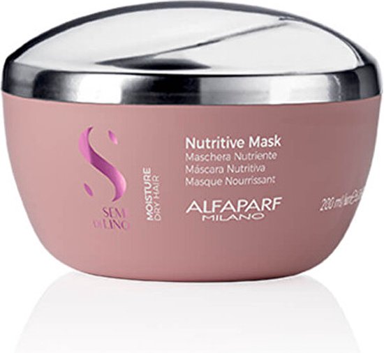 Voedend Haarmasker Alfaparf Milano Semi Di Lino 200 ml