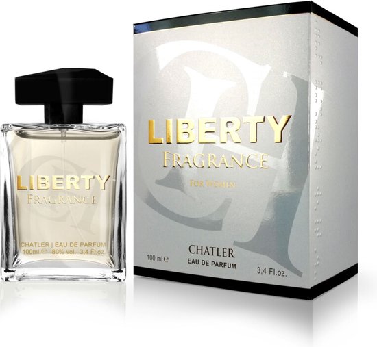 Chatler Eau De Parfum Liberty Fragrance Dames 100 Ml Fruit Beige