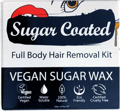 Sugar Coated Vegan Suikerwax Full Body Kit - 250 gr