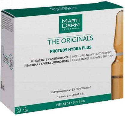 Ampullen Martiderm The Originals Proteos Hydra Plus Hydraterend Antioxidant (10 X 2 ml)
