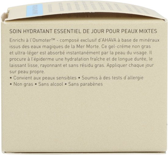 AHAVA Dagcreme | Olievrije Hydratatie voor Gecombineerde Huid | Minimaliseert Poriën & Anti-Glans | Moisturizer voor een droge huid & gezicht | Gezich