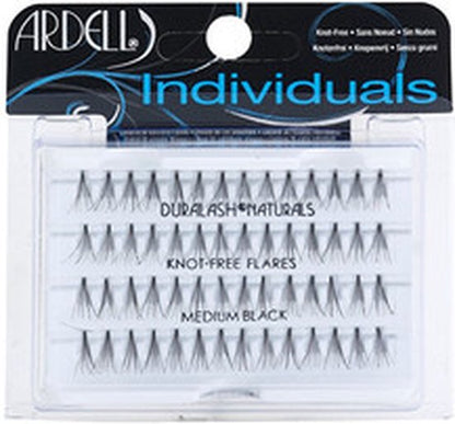 Ardell | Duralash Naturals Individual Lashes Medium | Black, Natuurlijke Individuele Nepwimpers (Zwart)