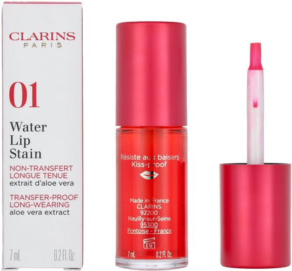 Clarins Water Lip Stain Lipgloss 7 ml - 01 Rose Water