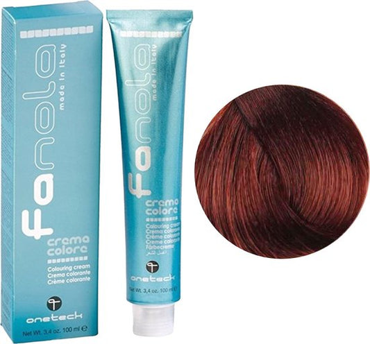 Fanola Cream Color - 100 ml - 5.46 Light Chestnut Copper Red