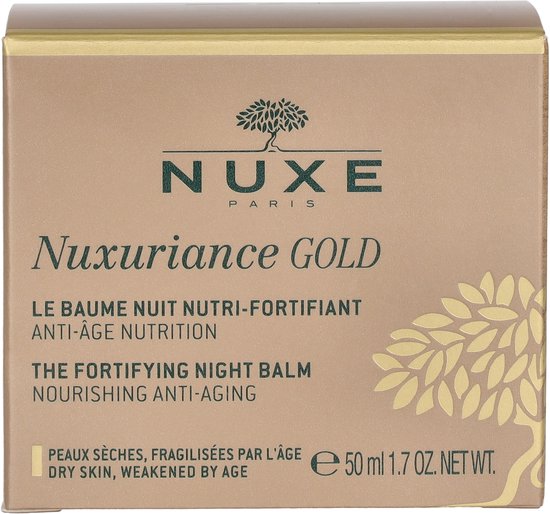Anti-Veroudering Nachtbalsem Nuxuriance Gold Nuxe (50 ml)