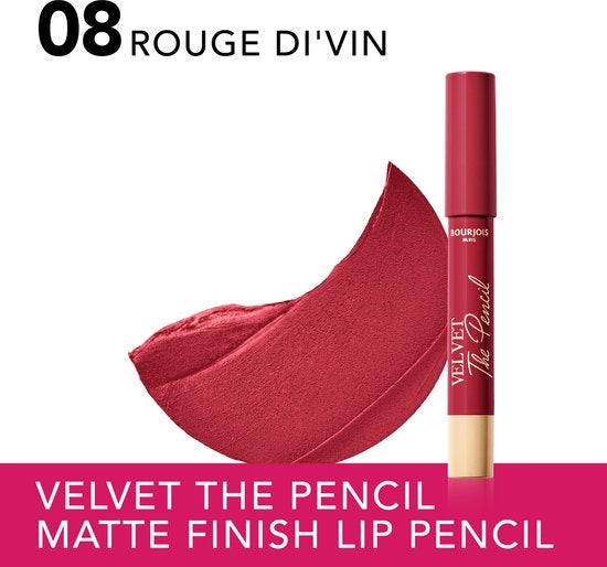 Bourjois Velvet The Pencil Lipstick Di'vin 8 1.8 gr