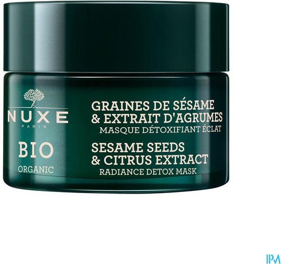 Nuxe Bio Ontgiftend Masker Stralende Teint Pot50ml