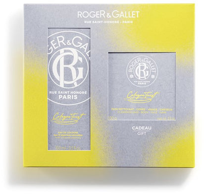 Roger & Gallet Cologne Twist Eau de Cologne 100 ml + Gratis 100g Reinigingsreep Voor Gezicht en Haar
