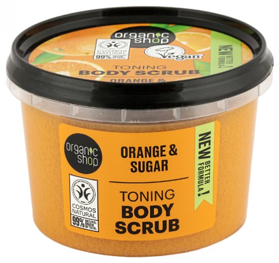 Organic Shop Body Scrub Orange - 250 ml