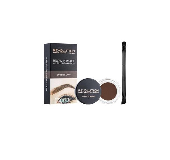 Makeup Revolution Brow Pomade - Dark Brown