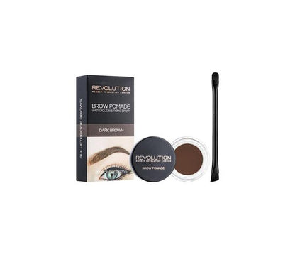 Makeup Revolution Brow Pomade - Dark Brown