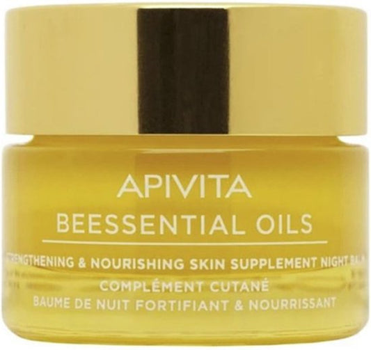 Apivita Beessential Strengthening & Nourishing Night Balm - Voedende balsem