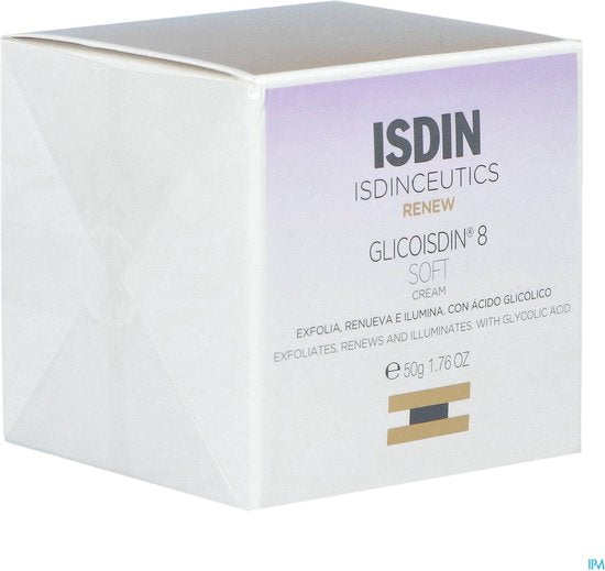 Anti-Veroudering Crème Isdin Isdinceutics Glicoisdin Soft 50 ml