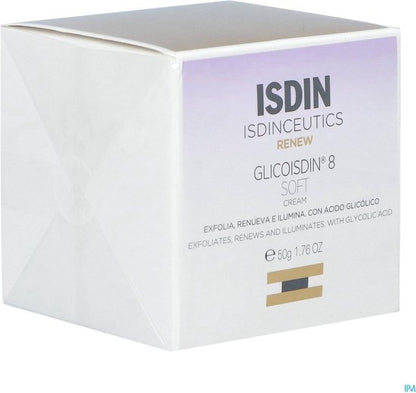Anti-Veroudering Crème Isdin Isdinceutics Glicoisdin Soft 50 ml