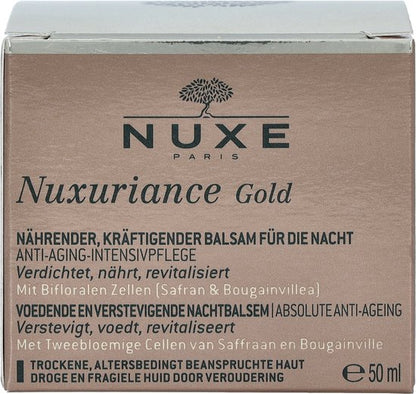 Anti-Veroudering Nachtbalsem Nuxuriance Gold Nuxe (50 ml)