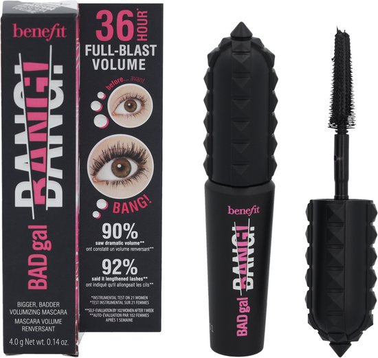 Benefit BAD Gal Bang! Volume Black Mascara | 36 uur lang volume | 4 ml