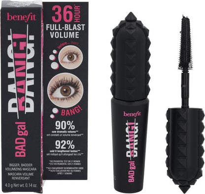 Benefit BAD Gal Bang! Volume Black Mascara | 36 uur lang volume | 4 ml
