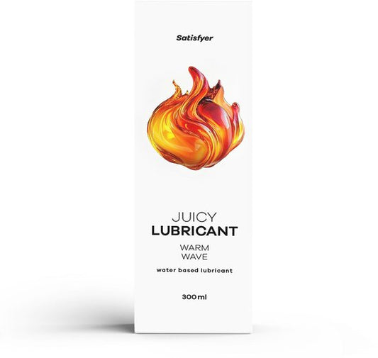 Satisfyer - Glijmiddel op Waterbasis - Warming Wave - 300 ml