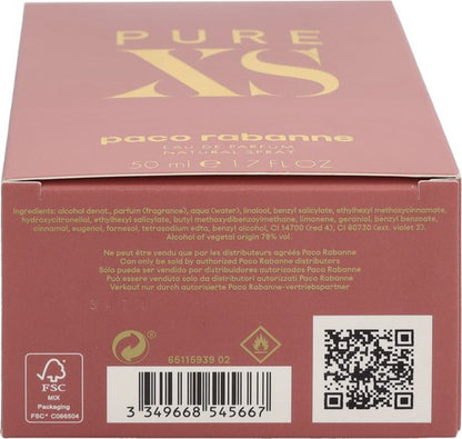 Paco Rabanne Pure XS for Her 50 ml Eau de Parfum - Damesparfum