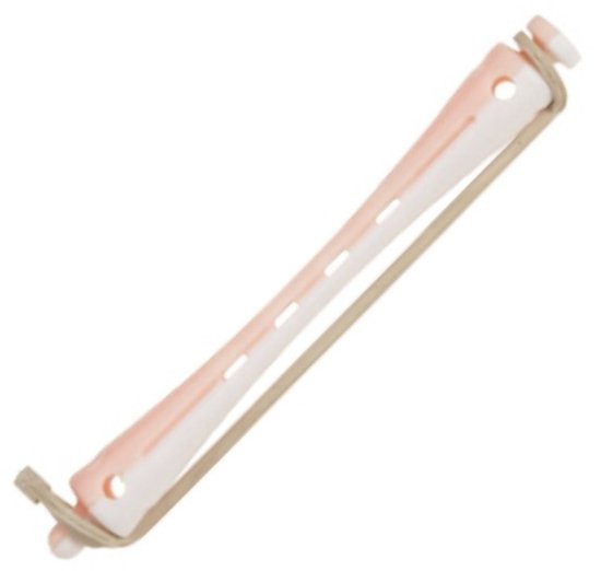 Sibel Permanentkruller Lang 12st Wit Rose 6,5mm