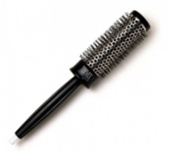 Ronde kwast Termix Porfesional Zwart Aluminium (Ø 32 mm)
