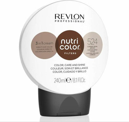 Revlon Nutri Color 524 Coppery Pearl Brown 240 ml