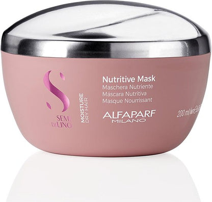 Voedend Haarmasker Alfaparf Milano Semi Di Lino 200 ml