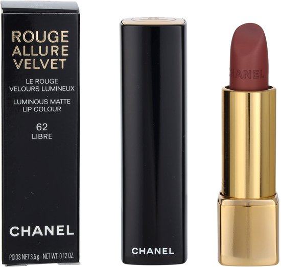 Chanel Rouge Allure Velvet Lumin. Matte Lippenstift - 62 Libre