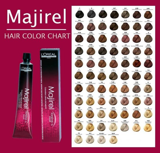 L'Oréal Professionnel - Haarverf - Majirel - 50ML - 6.3