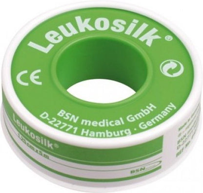 Leukosilk Gevoelige Huid | 5 m x 1.25 cm | Pleisters