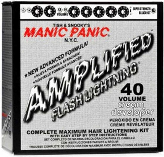 Flashlightning haar bleekmiddel kit 40 volume | Manic Panic
