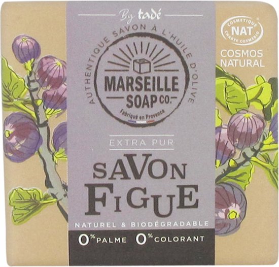 Marseille Soap Vijgzeep cosmos nat 100 Gram