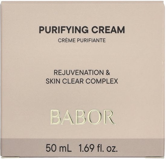 Babor Skinovage Purifying Cream 50 ml - For Oily, Acne-Prone Skin