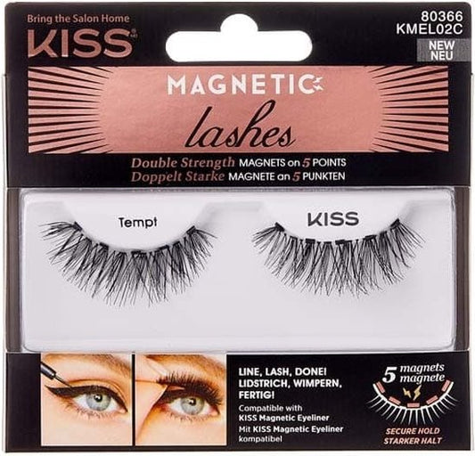 Kiss Wimpers Magnetic Lashes | Wimperextensions | Lashes, Nep Wimpers (Tempt)